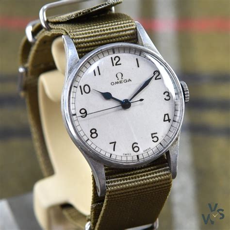 omega vintage military watch|omega watches military discount.